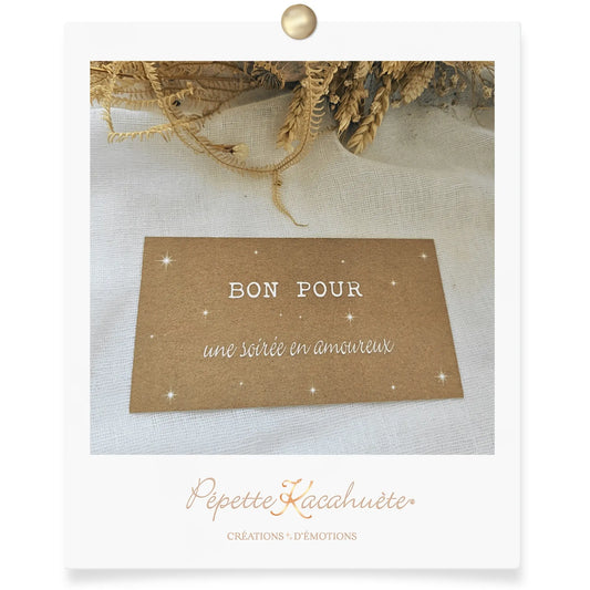 BON POUR UNE SOIRÉE EN AMOUREUX