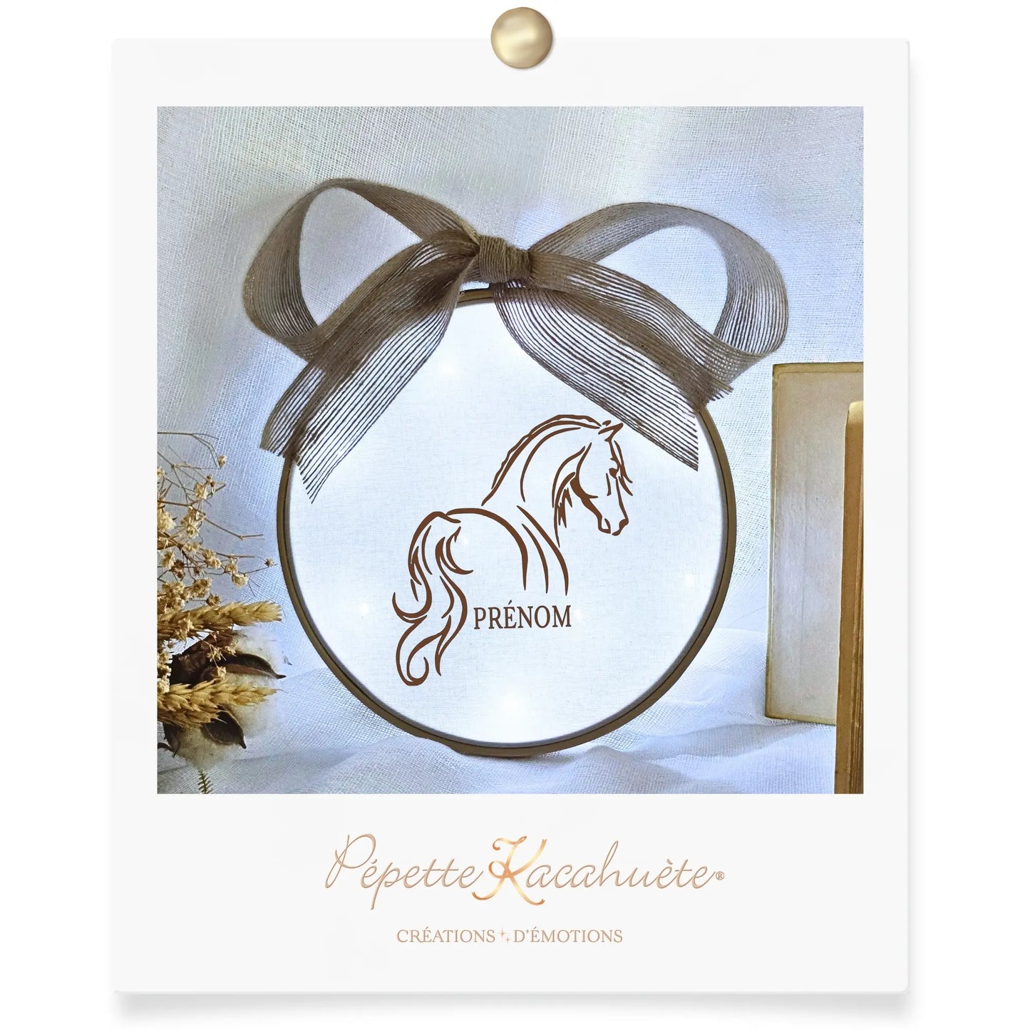 CERCLE LUMINEUX CHEVAL