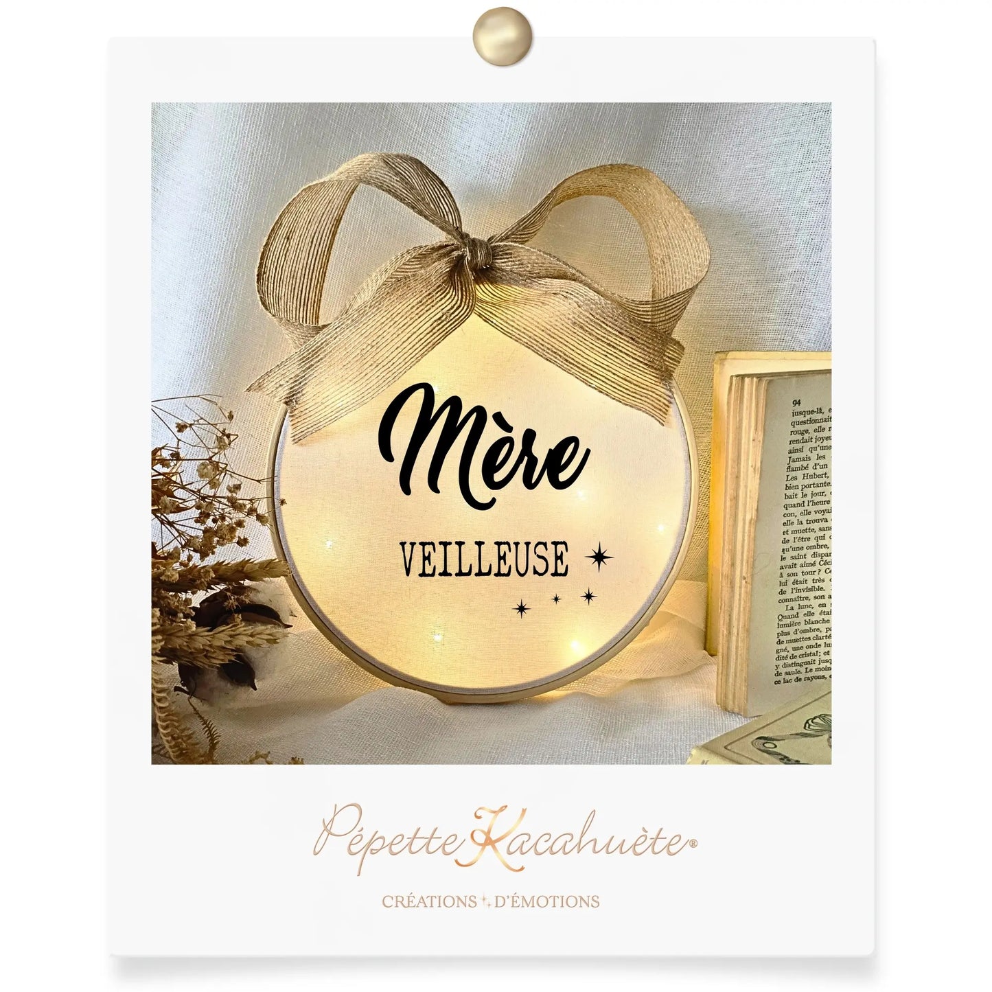 CERCLE LUMINEUX MÈRE VEILLEUSE