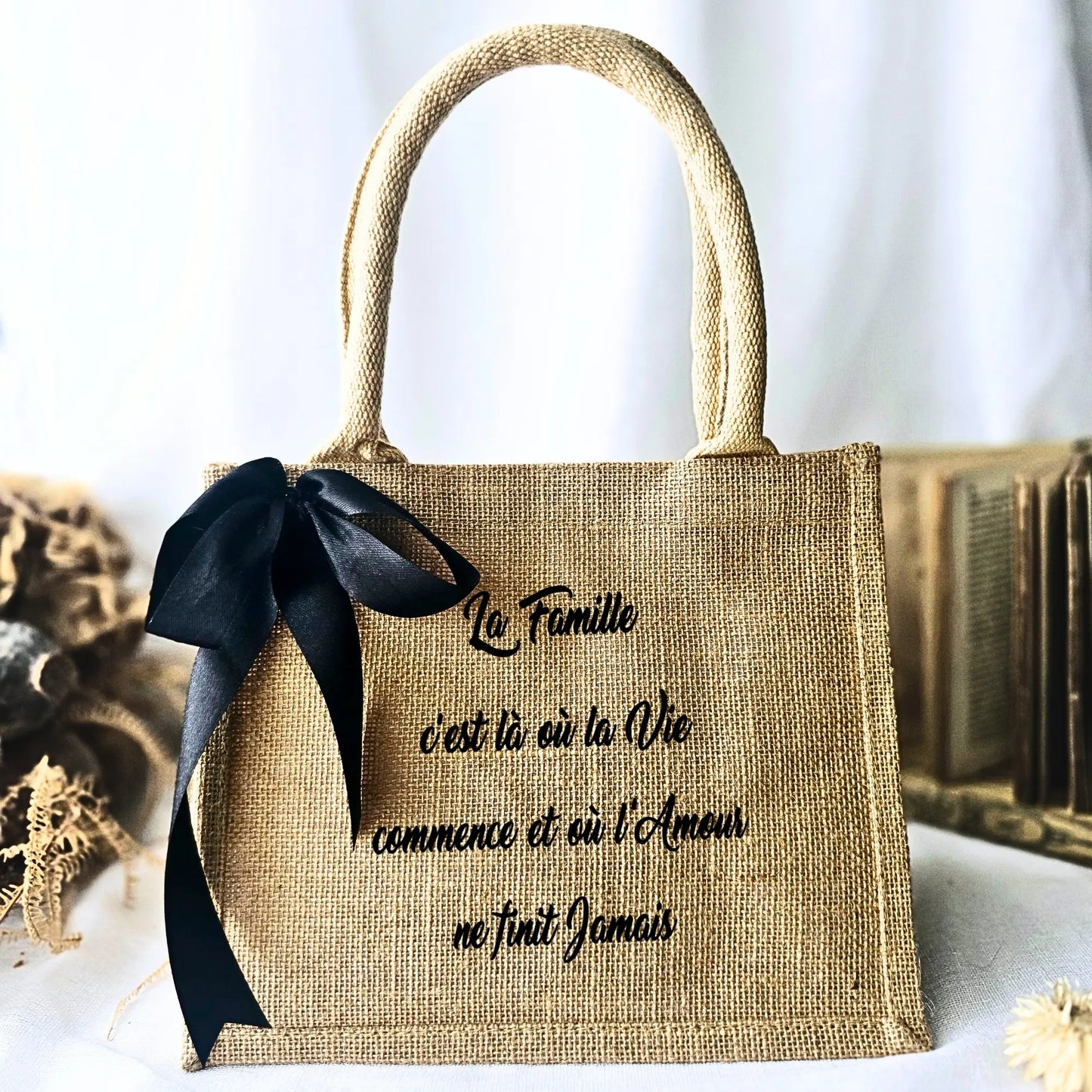 CABAS LUMINEUX LA FAMILLE