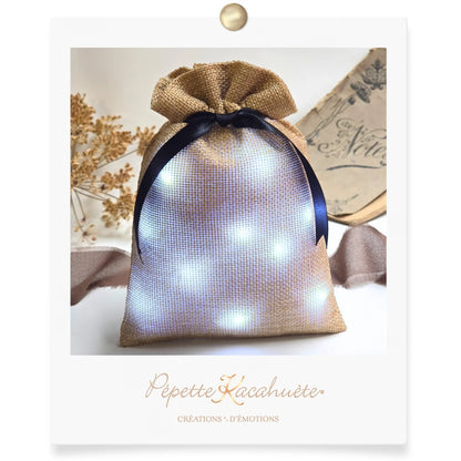 MINI POCHON LUMINEUX SUR MESURE