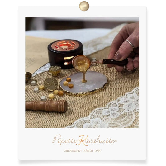 ATELIER CRÉATIF SCEAUX EN CIRE EN PRÉSENTIEL