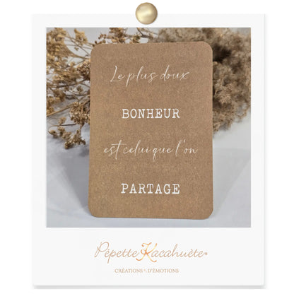 CARTE POSTALE LE PLUS DOUX BONHEUR