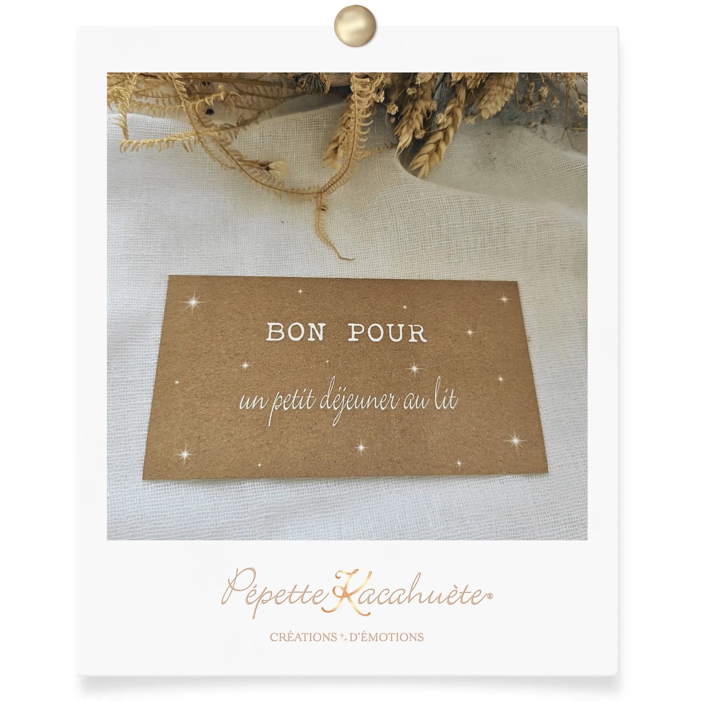 BON POUR UN PETIT DEJEUNER AU LIT