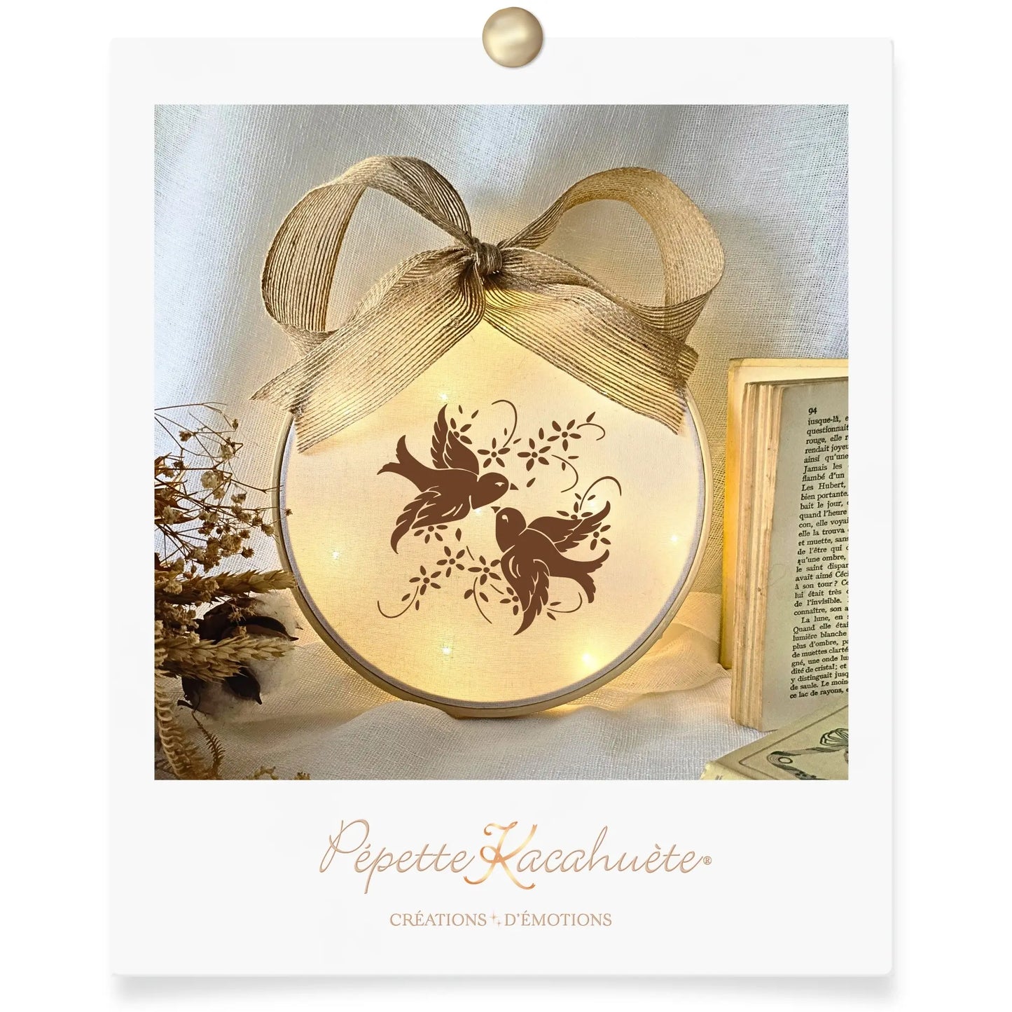 CERCLE LUMINEUX OISEAUX