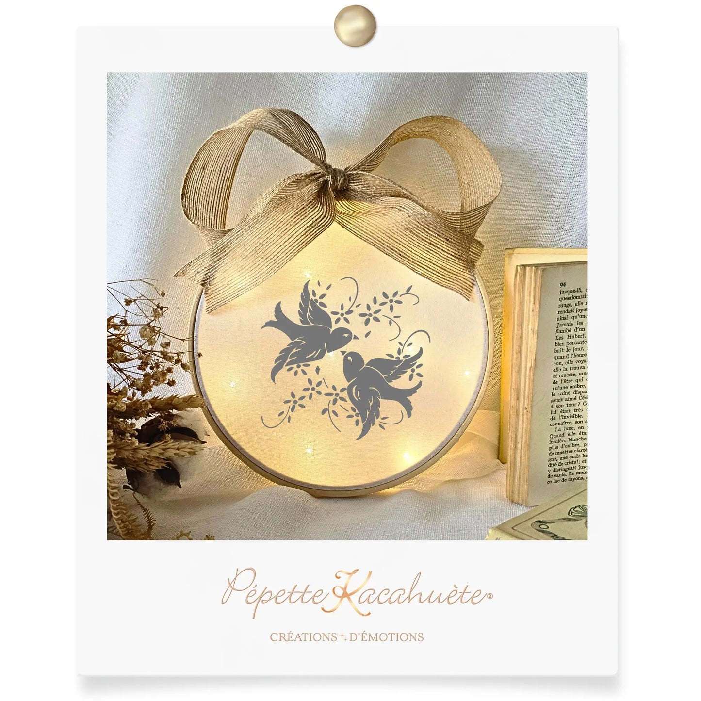 CERCLE LUMINEUX OISEAUX