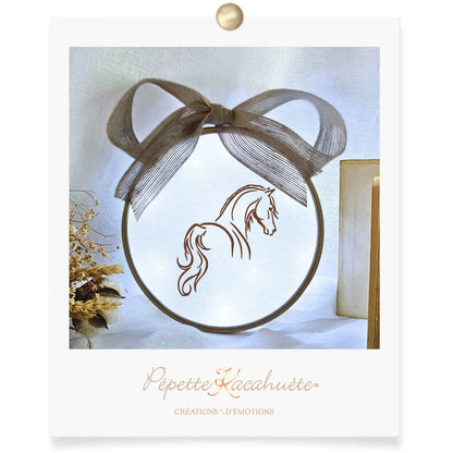 CERCLE LUMINEUX CHEVAL