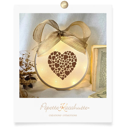 CERCLE LUMINEUX COEURS