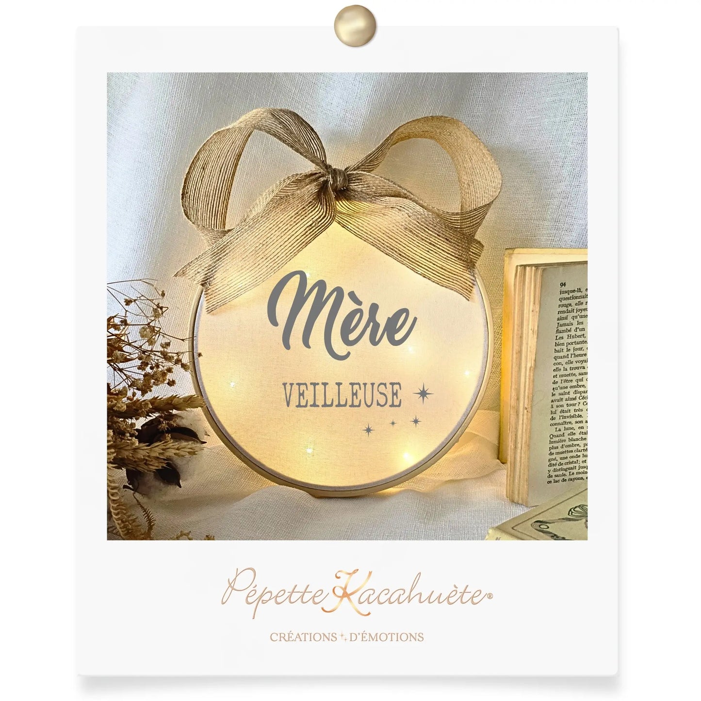 CERCLE LUMINEUX MÈRE VEILLEUSE