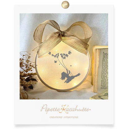 CERCLE LUMINEUX BALANÇOIRE