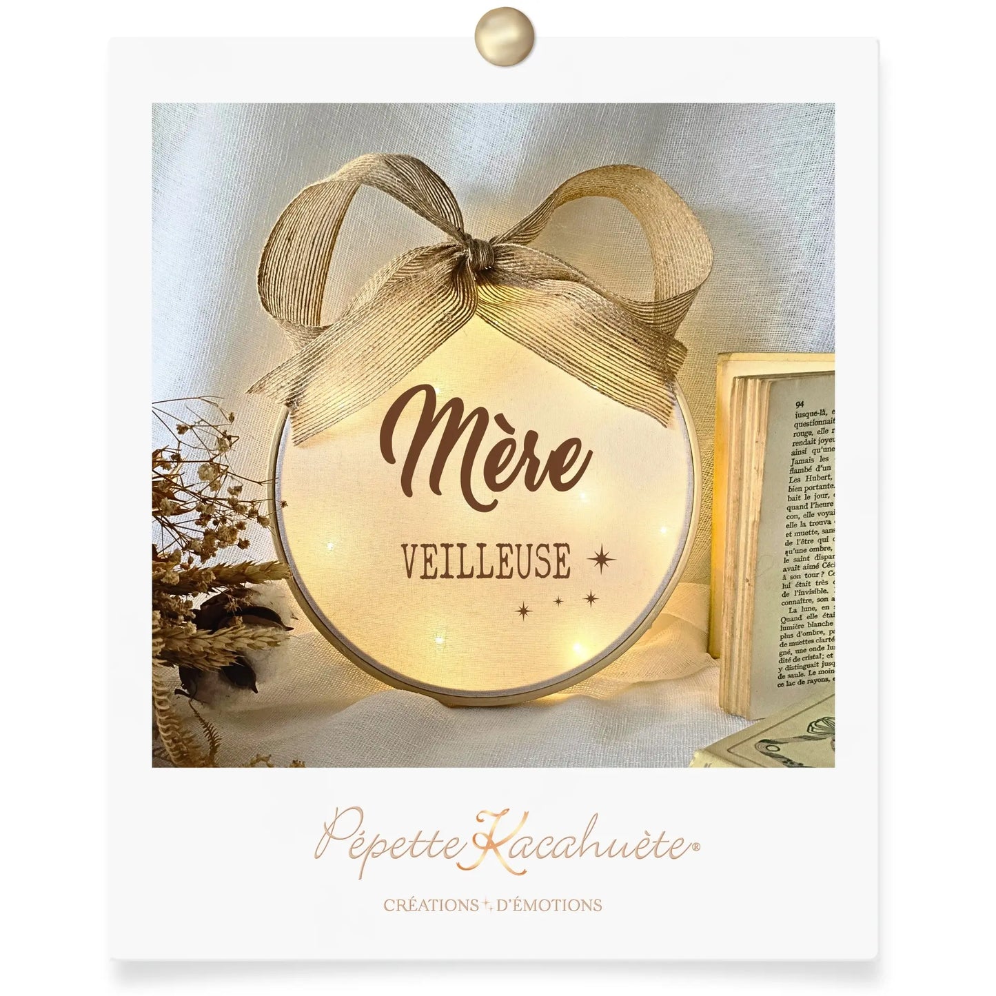 CERCLE LUMINEUX MÈRE VEILLEUSE