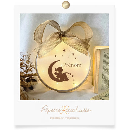 CERCLE LUMINEUX FÉE LUNE ETOILES