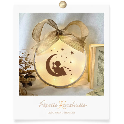 CERCLE LUMINEUX FÉE LUNE ETOILES