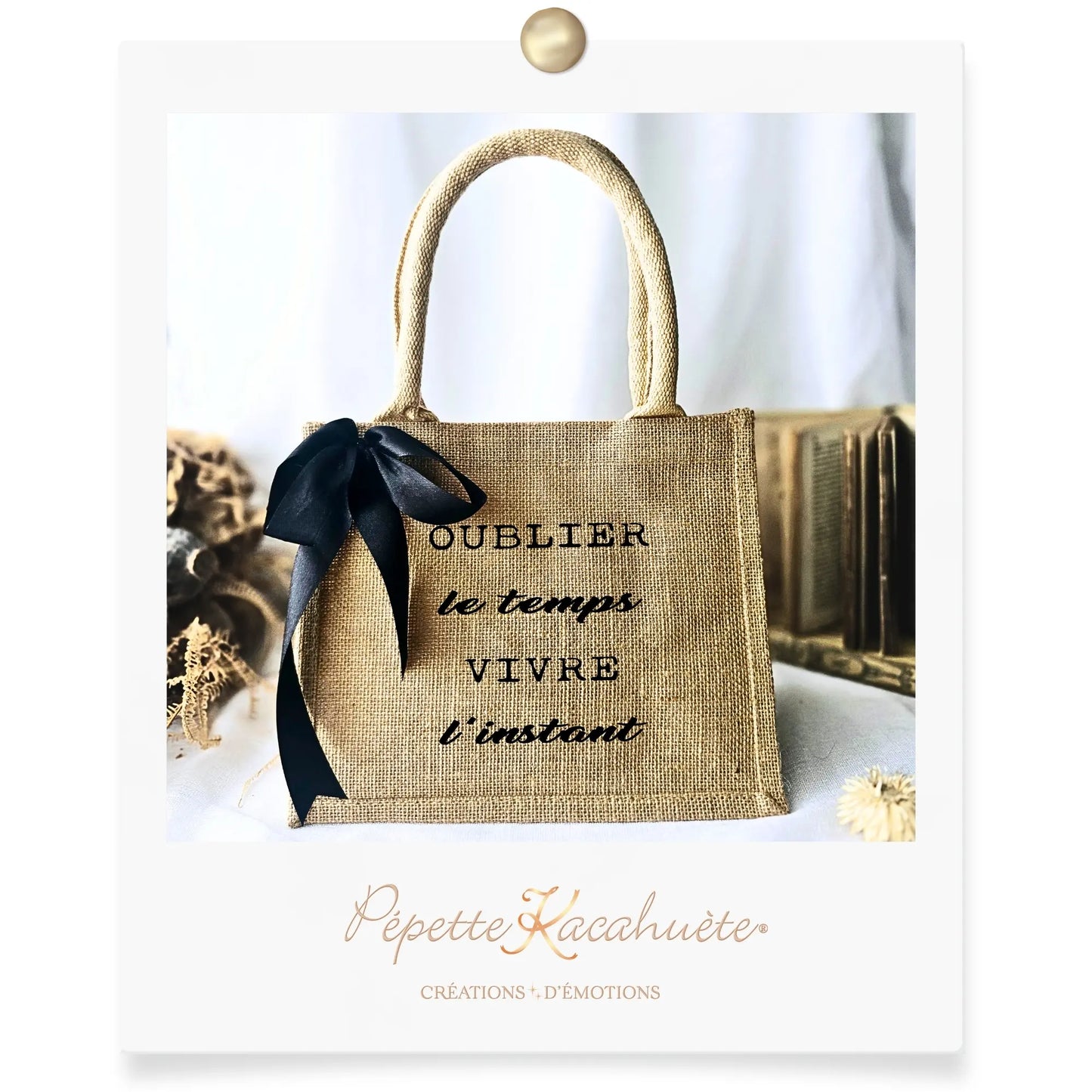 CABAS LUMINEUX OUBLIER LE TEMPS