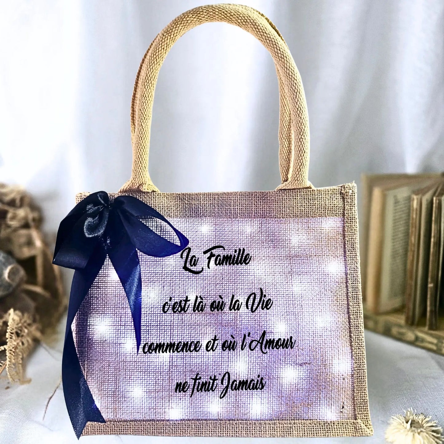 CABAS LUMINEUX LA FAMILLE