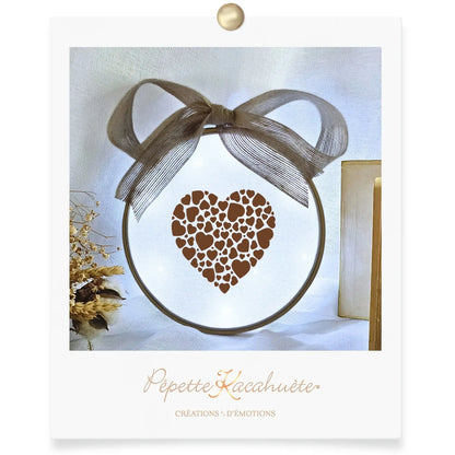 CERCLE LUMINEUX COEURS