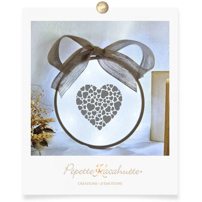 CERCLE LUMINEUX COEURS