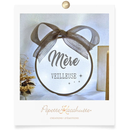 CERCLE LUMINEUX MÈRE VEILLEUSE
