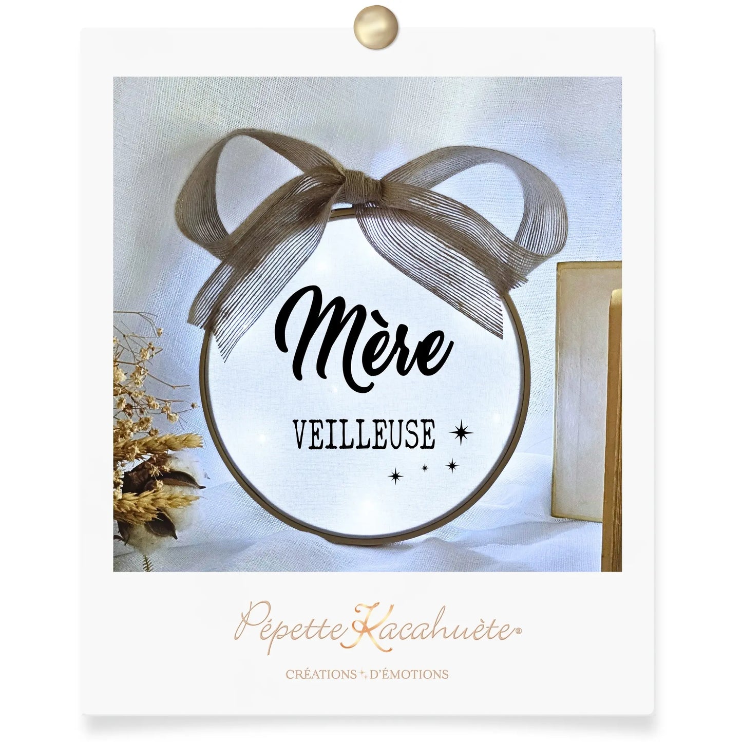 CERCLE LUMINEUX MÈRE VEILLEUSE