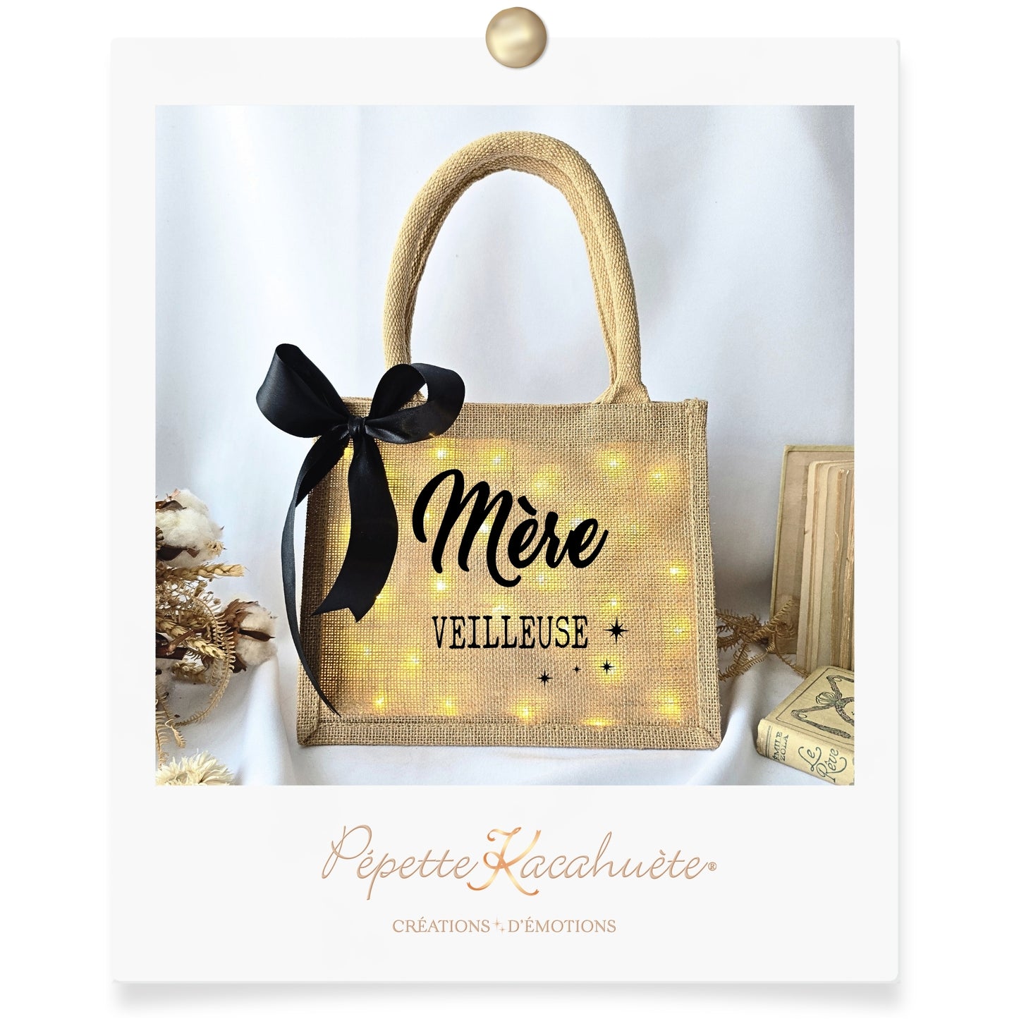 CABAS LUMINEUX MERE VEILLEUSE