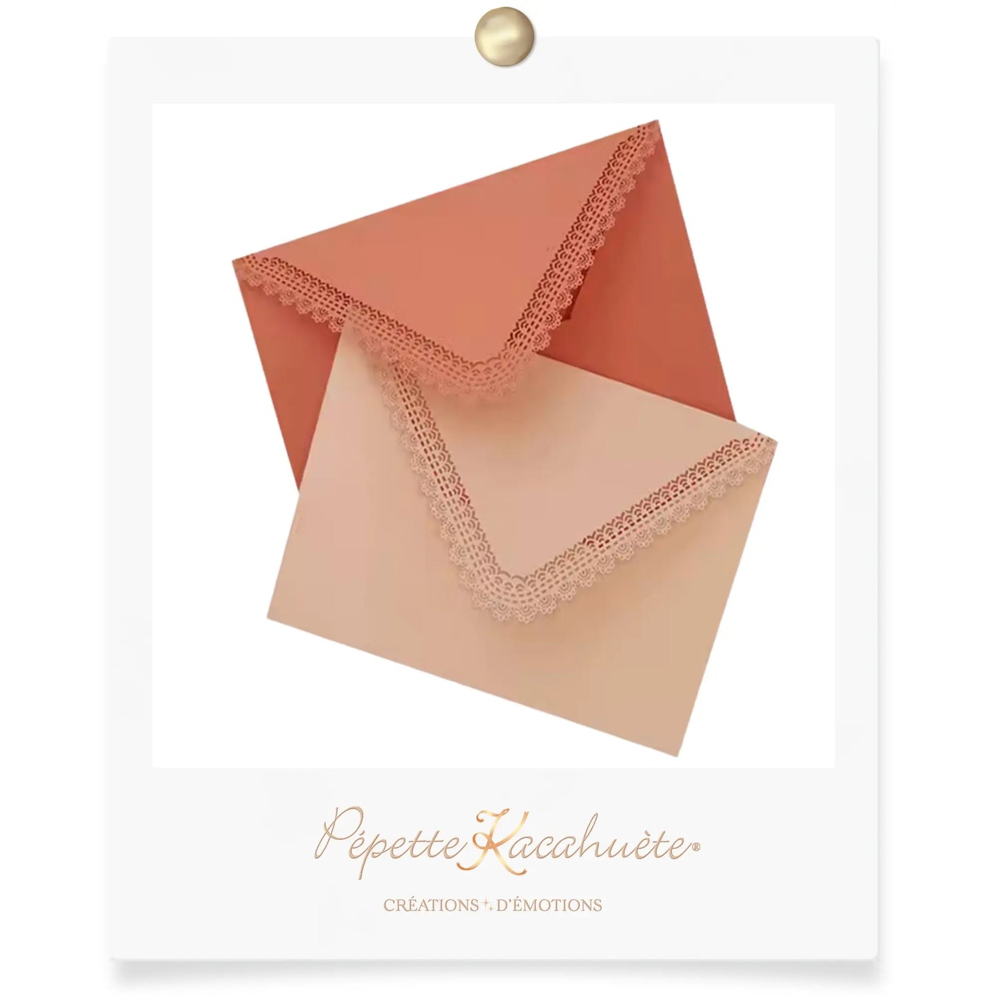 ENVELOPPE DENTELLE