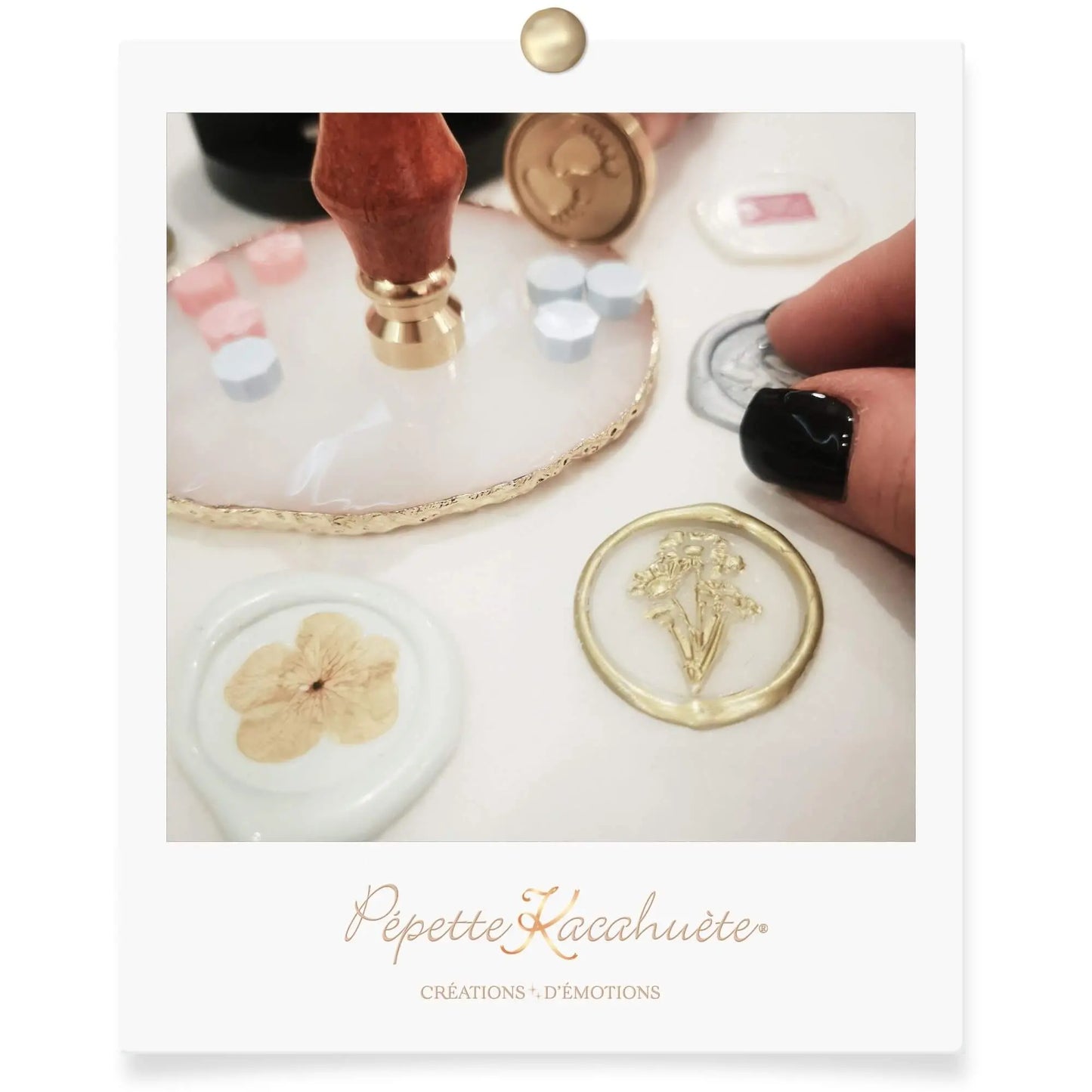 ATELIER CRÉATIF SCEAUX EN CIRE EN VISIO