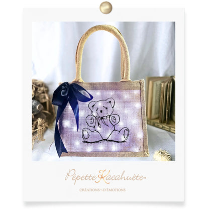 CABAS LUMINEUX OURSON